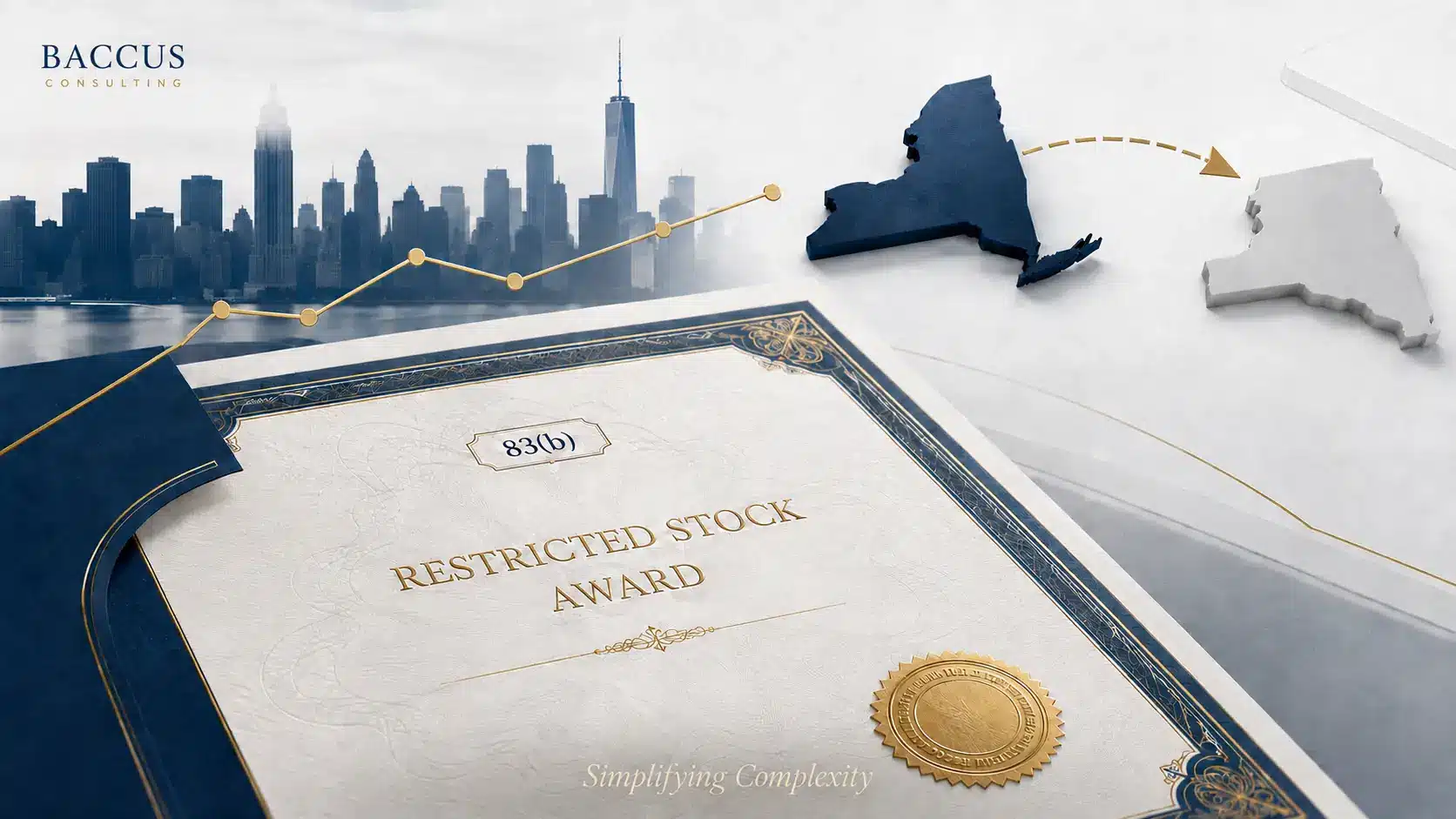 Section 83(b) restricted stock award illustrating New York equity taxation and relocation.